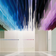 Illustration for article titled A Giant Paper Installation That Looks Like Sitting Inside a Rainbow